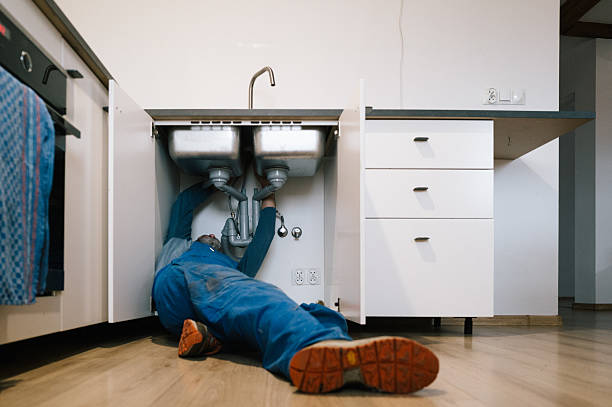 Professional Pipe Repair technician working in South Orleans, MA